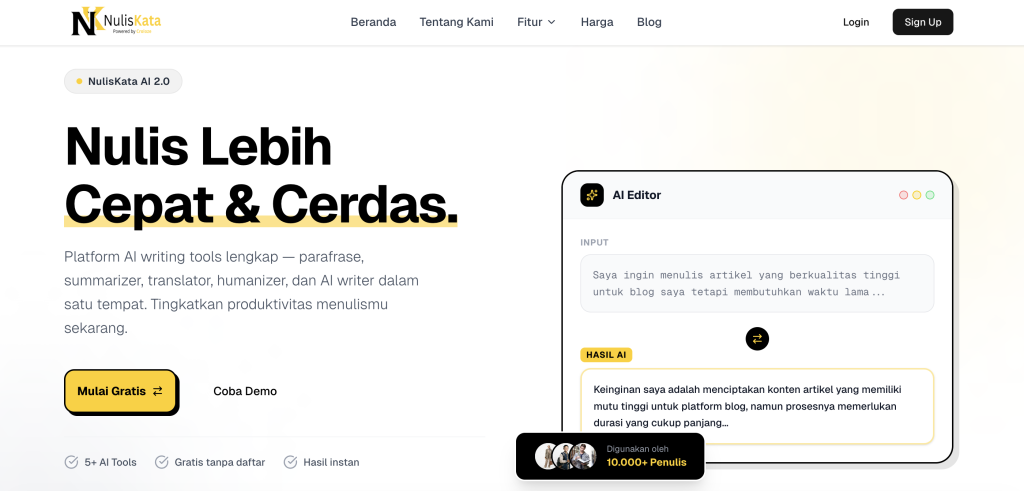 26 Rekomendasi Platform AI Untuk Parafrase Online Terbaik!