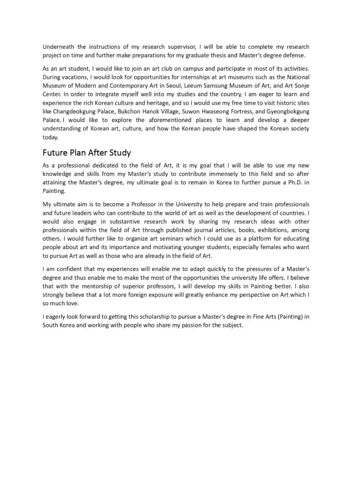 Contoh essay beasiswa GKS | Sumber: Efua Park